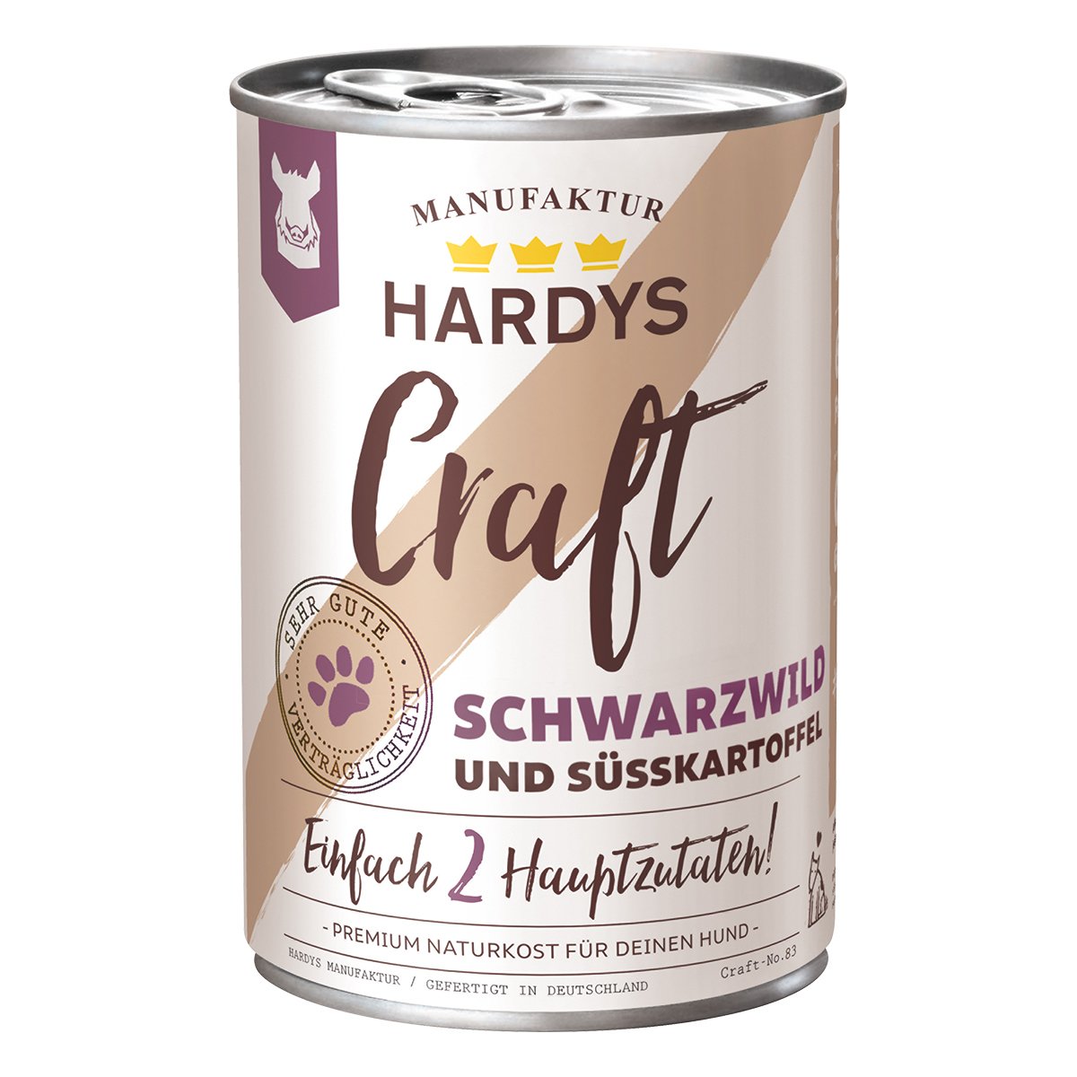 HARDYS Craft, Schwarzwild und Süsskartoffel, 1 x 400 g - glücksthaler.ch