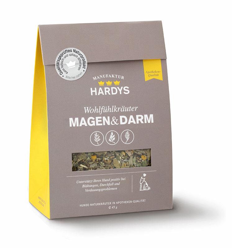 HARDYS Wohlfühlkräuter, Magen & Darm, 1 x 45 g - glücksthaler.ch