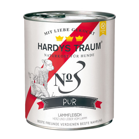 HARDYS TRAUM PUR No. 3 - Lamm -, 1 x 800 g - glücksthaler.ch
